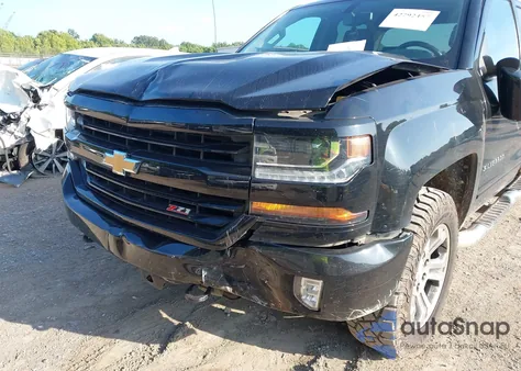 2018 Chevrolet Silverado 1500 2Lt из США, поврежденный, VIN 3GCUKREC2JG567228